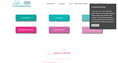 Desktop Screenshot of lafu-gmbh.com
